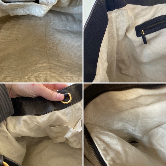 Gucci ⚡️HP⚡️ Leather Twill Hobo Bag - Picture 14 of 16